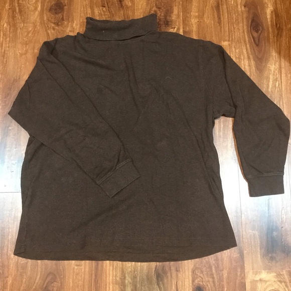 St. John's Bay Sweaters - X-Large Brown Turtle Neck Shirt